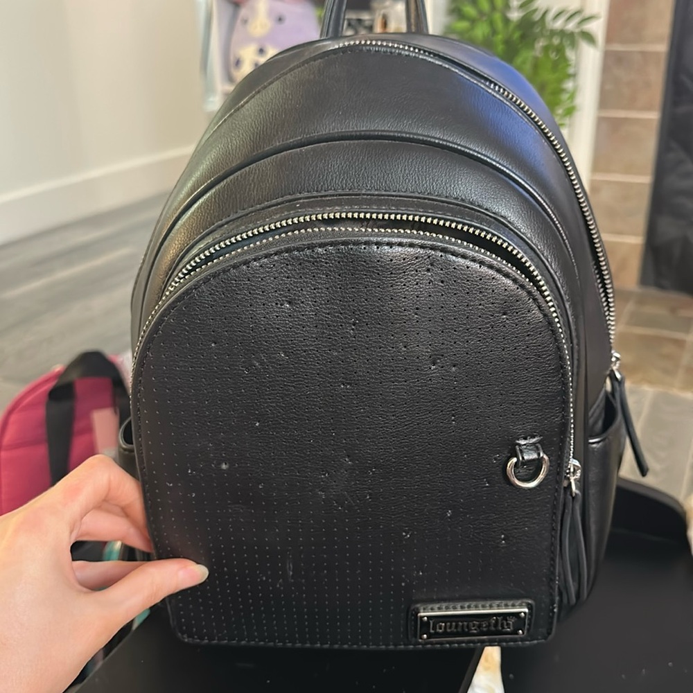 loungefly pin trader bag